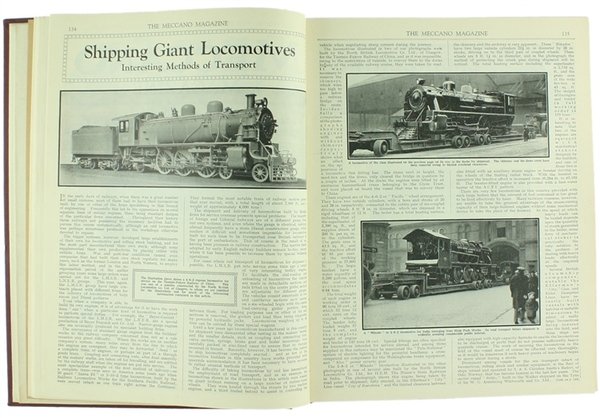 MECCANO MAGAZINE, Volume XX - 1935 (12 monthly issues bound …