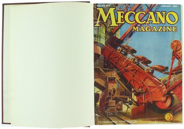 MECCANO MAGAZINE, Volume XX - 1935 (12 monthly issues bound …