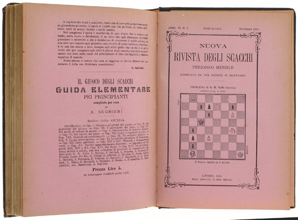 NUOVA RIVISTA DEGLI SCACCHI compilata da una società di dilettanti …