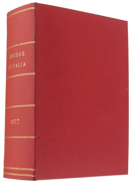 BRIDGE D'ITALIA. Annata 1976 completa. Rivista mensile della Federazione Italiana …
