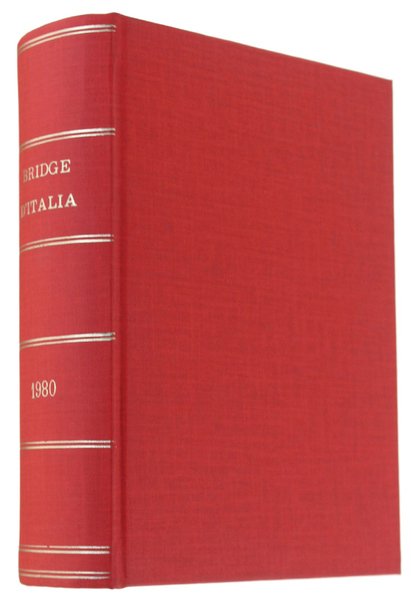 BRIDGE D'ITALIA. Annata 1980 completa. Rivista mensile della Federazione Italiana …