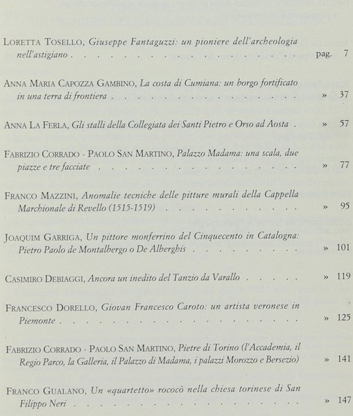 BOLLETTINO DELLA SOCIETA' PIEMONTESE DI ARCHEOLOGIA E BELLE ARTI - …