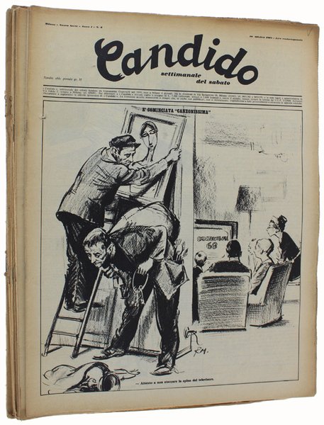 CANDIDO - Settimanale del sabato. 15 numeri del 1968.