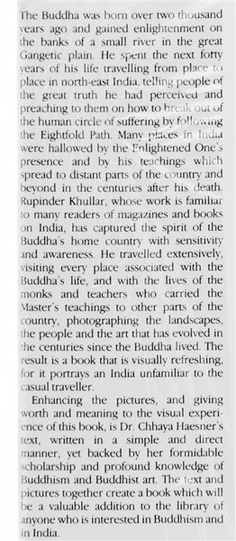 INDIA LAND OF THE BUDDHA.