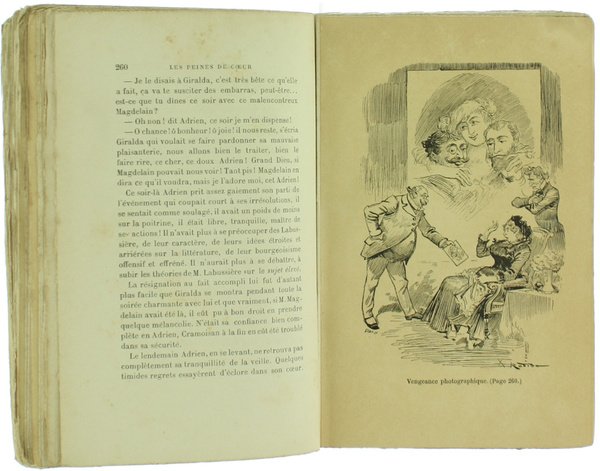 LES PEINES DE COEUR d'Adrien Fontenille.