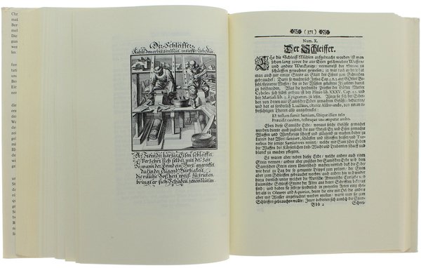 ABBILDUNG UND BESCHREIBUNG DER GEMEIN-NUTZLICHEN HAUPTSTANDE. Facsimile-neudruck der Ausgabe Tegensburg …