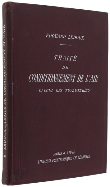 TRAITE' DE CONDITIONNEMENT DE L'AIR. Calcul des tuyauteries.