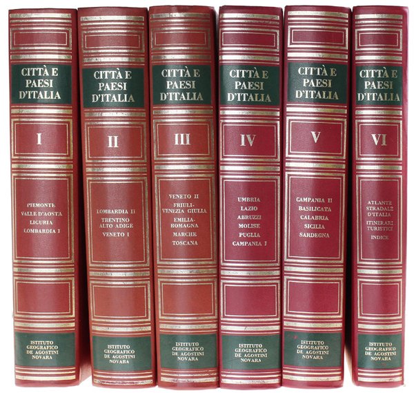 CITTA' E PAESI D'ITALIA. Enciclopedia illustrata di tutti i comuni …