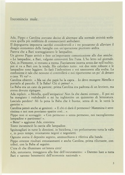 LA PIU' NATURALE DELLE STORIE NATURALI.