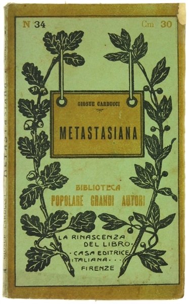 METASTASIANA.