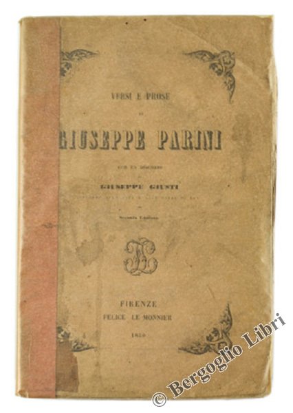 VERSI E PROSE- Con un discorso. | Immagine principale