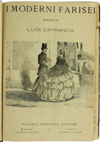 CINQUE ROMANZI POPOLARI ILLUSTRATI DELL'800. | Immagine principale