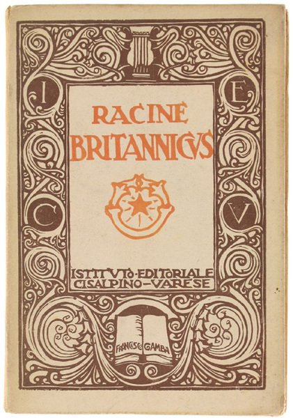 BRITANNICUS. Introduzione e note di A.M.Todeschini.