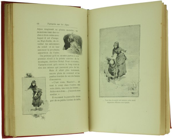 TARTARIN SUR LES ALPES. Nouveaux exploits du héros tarasconnais. Illustré …