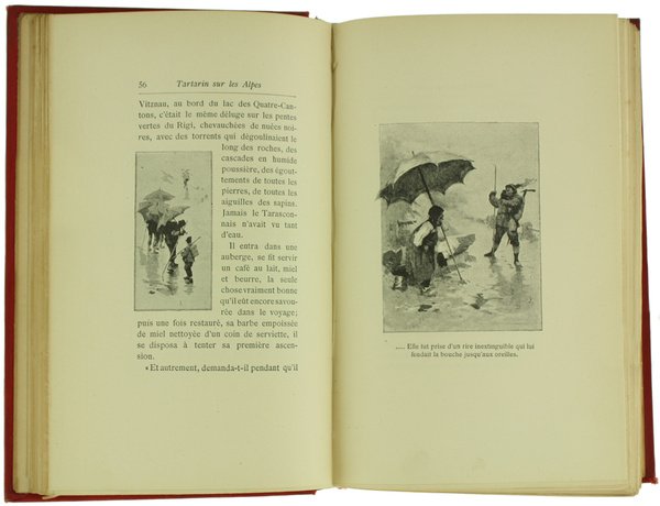 TARTARIN SUR LES ALPES. Nouveaux exploits du héros tarasconnais. Illustré …