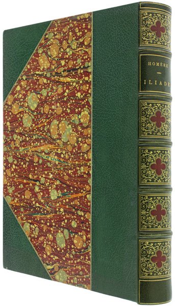 ILIADE. Vingt-quatre grandes compositions par M.Henri Motte. Traduction par Emile Pessonneaux.