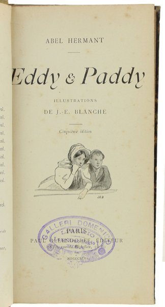 EDDY & PADDY. Illustrations de J.E.Blanche.