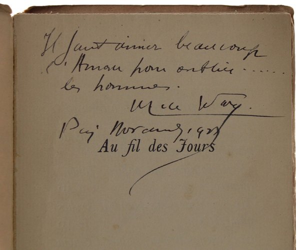 AU FIL DES JOURS. | Immagine principale