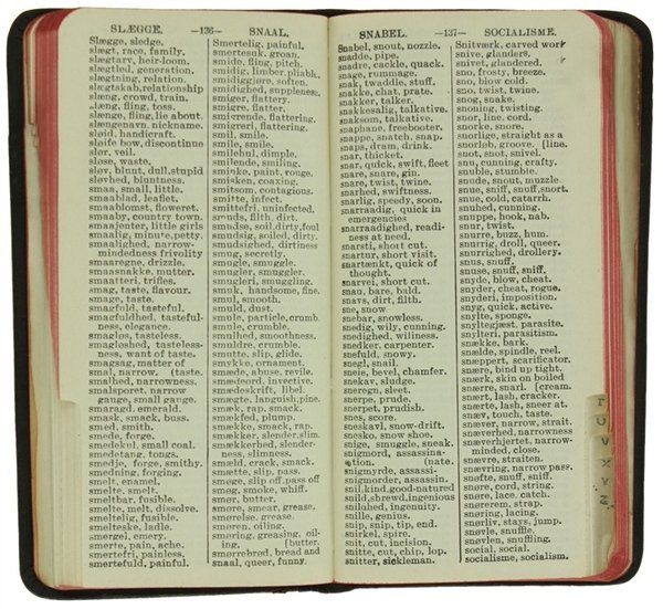 LEACHMAN'S NORSK-ENGELSK LOMME-ORDBOG. Norwegian-English Pocket Dictionary and Manual of Useful …