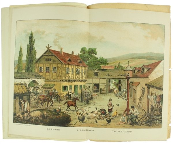 LA FERME. Conversations Françaises sur les Tableaux d'Ed.Hoelzel. Volume N. …