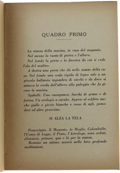 IL RE. Novella in tre quadri di Giovacchino Forzano. LIBRETTO …