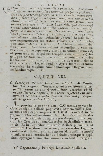 HISTORIARUM AB URBE CONDITA LIBRI QUI SUPERSUNT cum selectis adnotationibus …