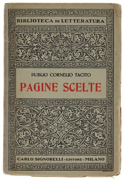 PAGINE SCELTE.