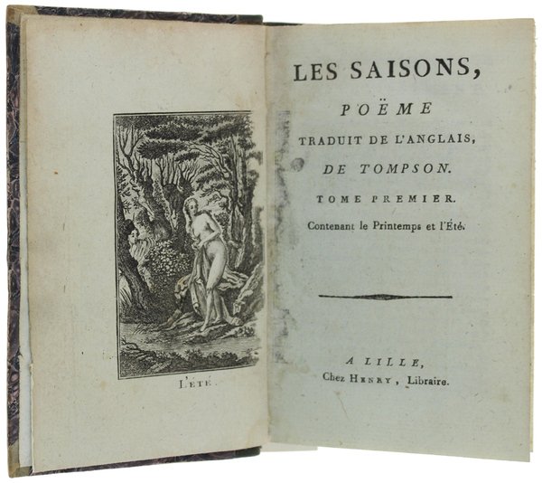 LES SAISONS, Poème traduit de l'anglais. Tome 1 (Printemps et …