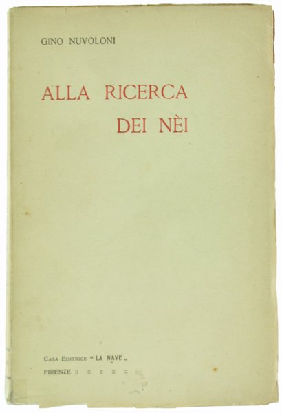 ALLA RICERCA DEI NEI.