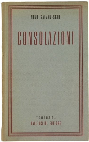 CONSOLAZIONI.
