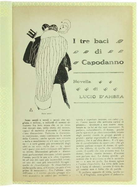 I TRE BACI DI CAPODANNO.