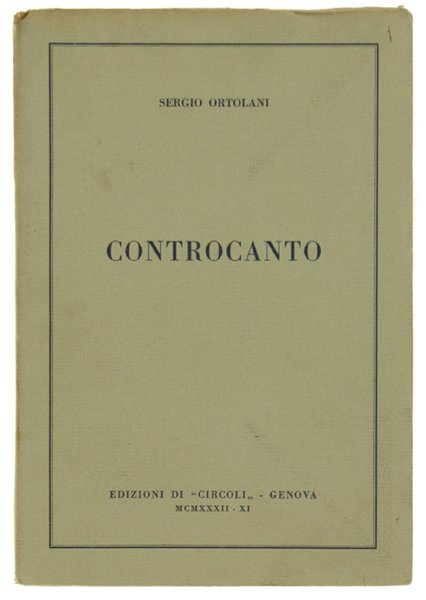 CONTROCANTO.