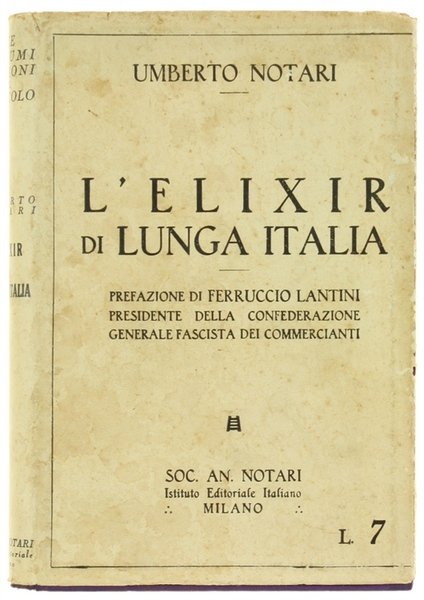 L'ELIXIR DI LUNGA ITALIA.