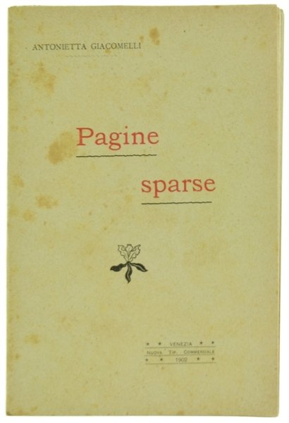 PAGINE SPARSE.