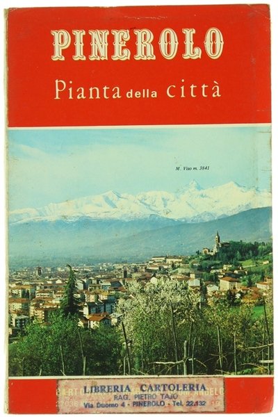 PINEROLO - Pianta della città.