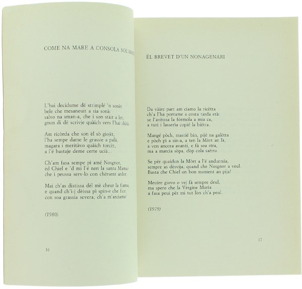 . LA STORTA SINFONIA. Poesìe an lenga piemontèisa (1979-1982) cudì …