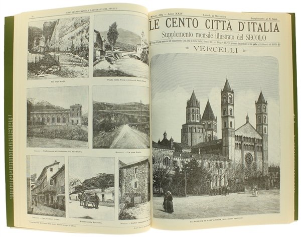 PIEMONTE. Da "Le Cento Città d'Italia".