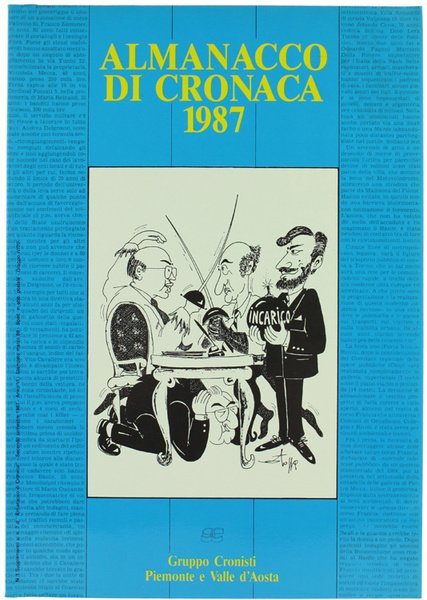 ALMANACCO DI CRONACA 1987. Piemonte e Valle d'Aosta.