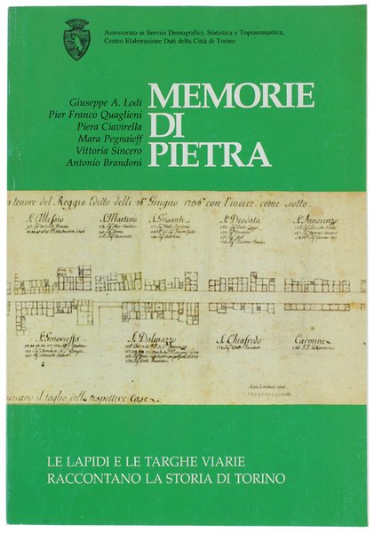 MEMORIE DI PIETRA. Le lapidi e le targhe viarie raccontano …