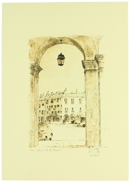 QUATTRO PASSI IN PINEROLO. Ottanta disegni di Giorgio Gosso.