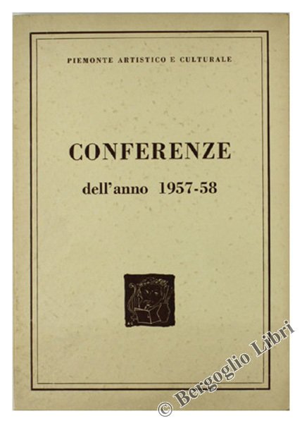 CONFERENZE DELL'ANNO 1957-58.