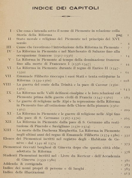 STORIA DELLA RIFORMA IN PIEMONTE FINO ALLA MORTE DI EMANUELE … | Immagine Gallery 2