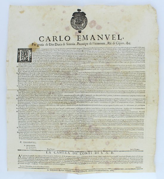 HAVENDO SI' LONGAMENTE SOSPIRATO IL BENE DELLA PACE, PARTICOLARMENTE PER …