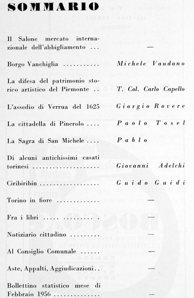 TORINO. Rivista mensile della Città. Anno XXXII - N.5.