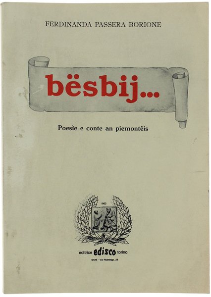 BESBIJ… Poesìe e conte an piemontèis.