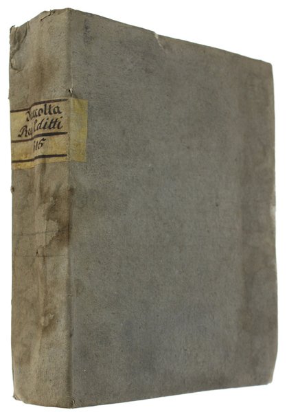 RACCOLTA DEI REGJ EDITTI, MANIFESTI, ED ALTRE PROVVIDENZE DE' MAGISTRATI …