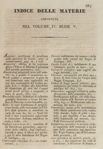 RACCOLTA DEI REGJ EDITTI, MANIFESTI, ED ALTRE PROVVIDENZE DE' MAGISTRATI …