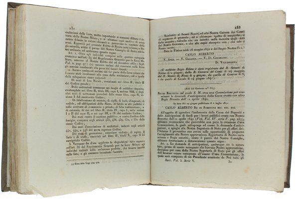 RACCOLTA DEI REGJ EDITTI, MANIFESTI, ED ALTRE PROVVIDENZE DE' MAGISTRATI …