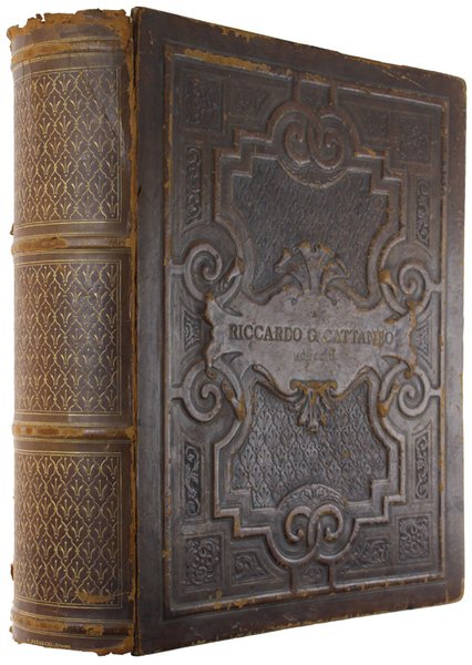 LIBRO DELLE FIRME DEL SINDACO DI TORINO RICCARDO CATTANEO (1920-1923)
