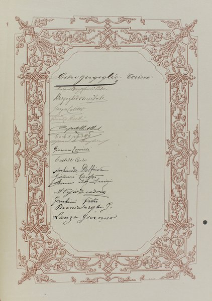 LIBRO DELLE FIRME DEL SINDACO DI TORINO RICCARDO CATTANEO (1920-1923)